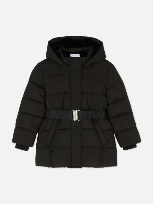 Belted Puffer Jacket