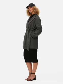 Belted Wrap Coat