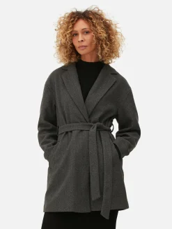 Belted Wrap Coat