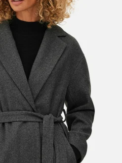 Belted Wrap Coat