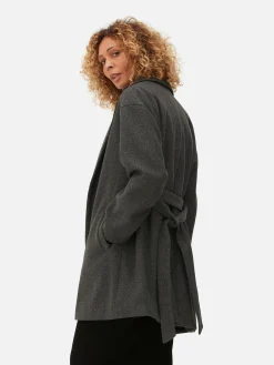 Belted Wrap Coat