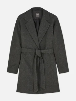 Belted Wrap Coat