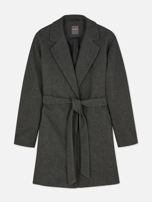 Belted Wrap Coat