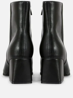 Block Heel Ankle Boots