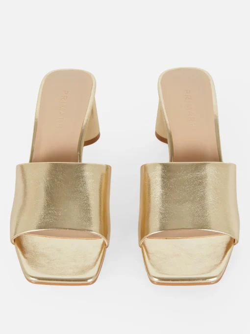 Block Heel Mules