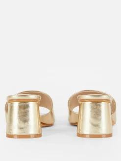 Block Heel Mules