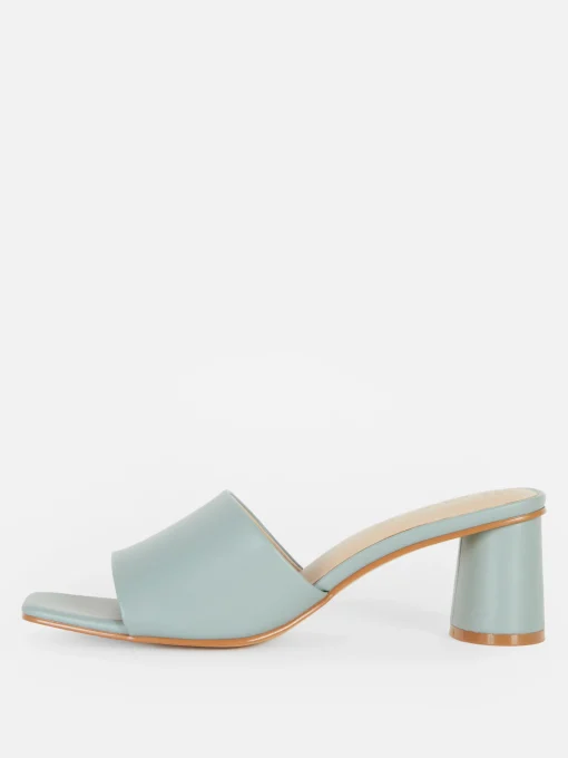 Block Heel Mules