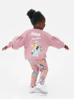 Bluey Sweatshirt And Ribbed Leggings Set