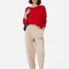 Boat Neck Long Sleeve Sweater