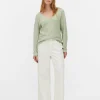 Boat Neck Long Sleeve Sweater