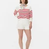 Boat Neck Long Sleeve Sweater