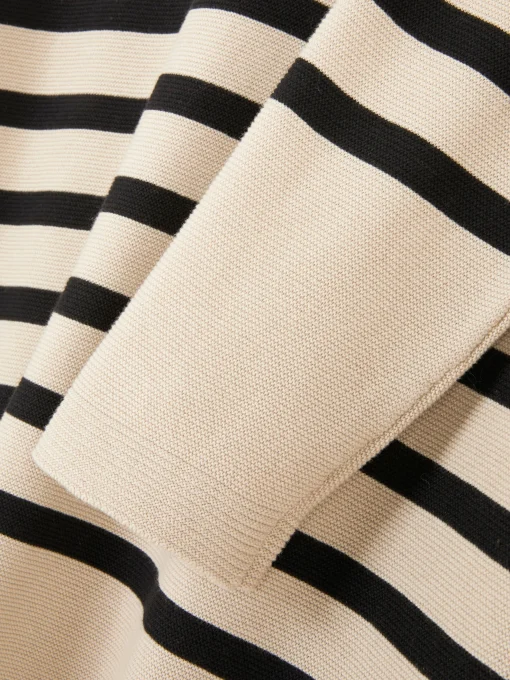 Boat Neck Long Sleeve Sweater