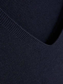 Boat Neck Long Sleeve Sweater