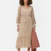 Boho V-Neck Midaxi Dress