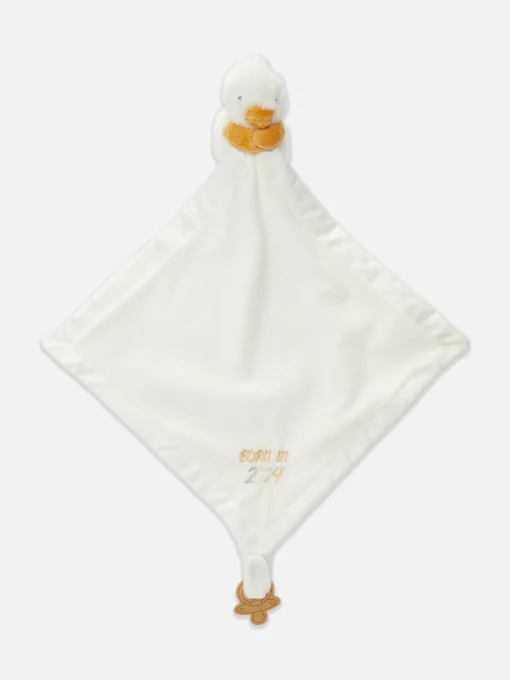 Born In 2024 Embroidered Comforter