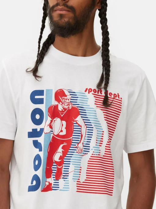 Boston Football T-Shirt