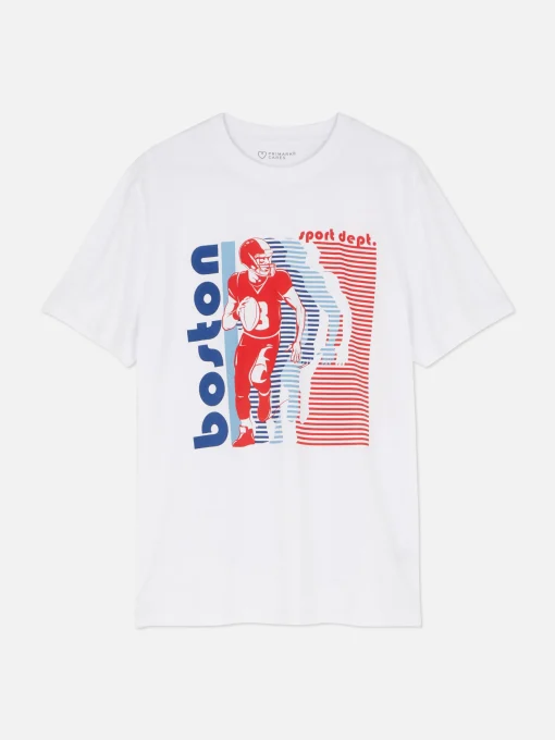 Boston Football T-Shirt