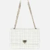 Bouclé Flap Front Crossbody Bag
