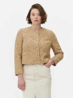 Bouclé Stitch Jacket