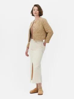 Bouclé Stitch Jacket