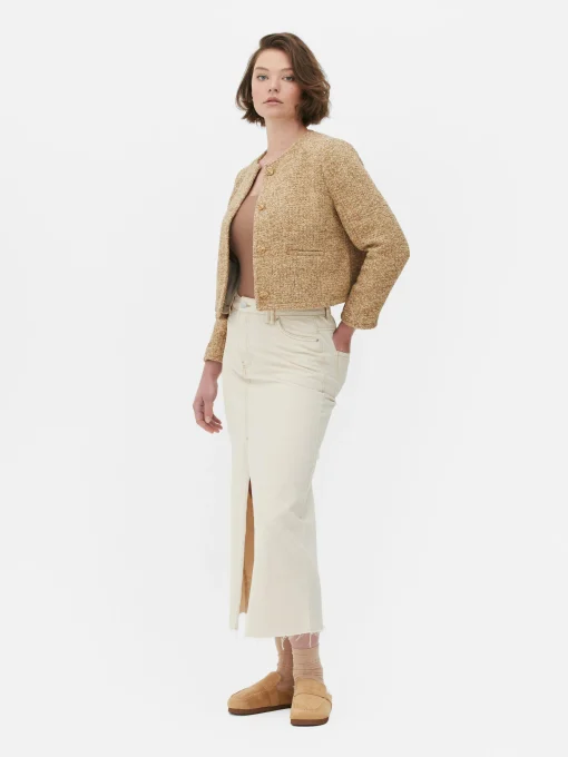 Bouclé Stitch Jacket