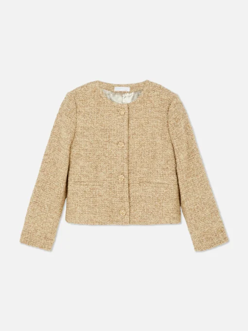 Bouclé Stitch Jacket
