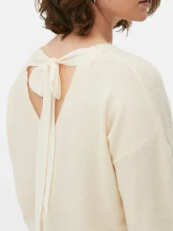 Bow Back Sweater