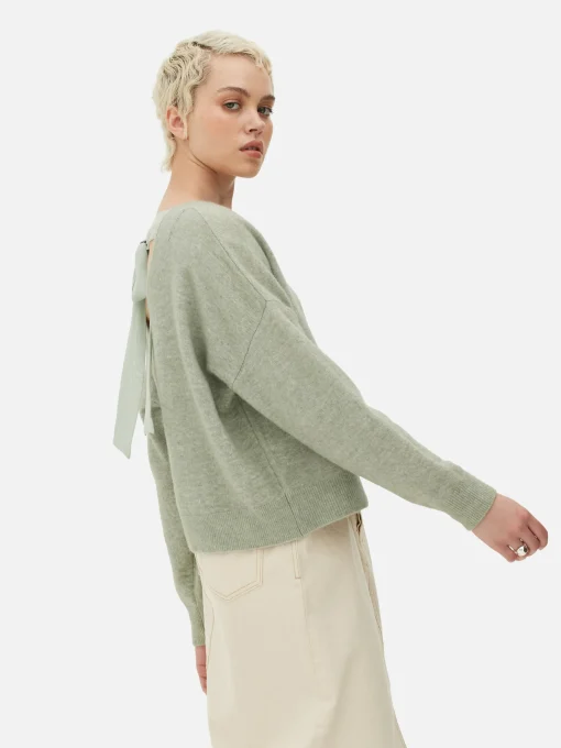 Bow Back Sweater