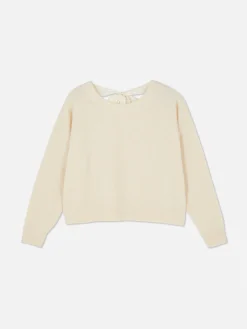 Bow Back Sweater