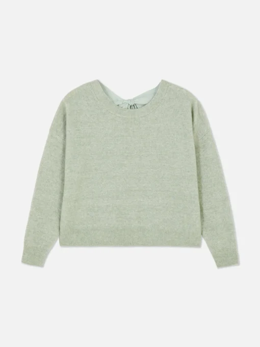 Bow Back Sweater