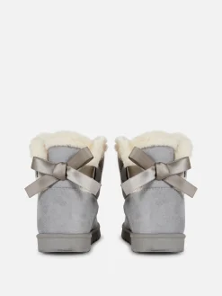 Bow Embellished Boots