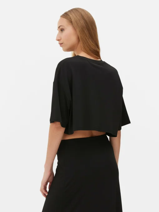 Boxy Cropped T-Shirt