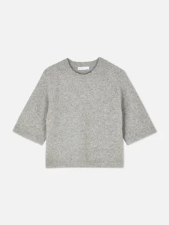 Boxy Knit T-Shirt