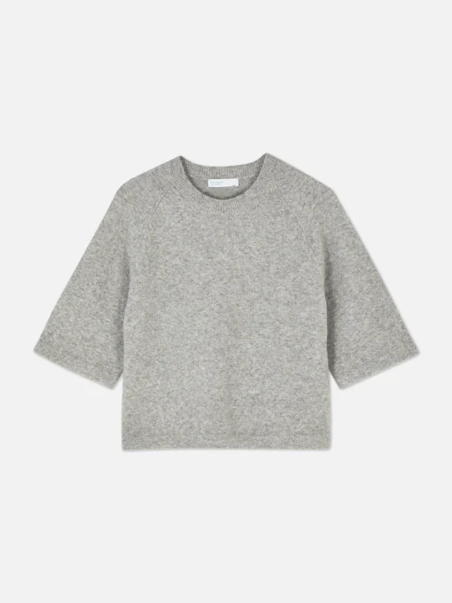 Boxy Knit T-Shirt