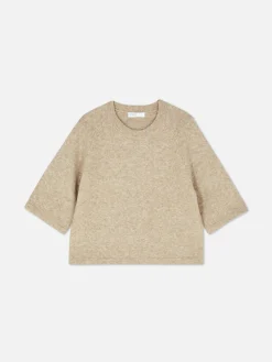 Boxy Knit T-Shirt