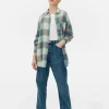 Boyfriend Fit Check Shirt