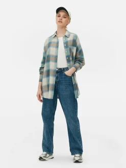 Boyfriend Fit Check Shirt