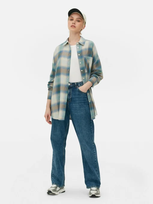 Boyfriend Fit Check Shirt