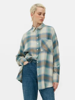 Boyfriend Fit Check Shirt