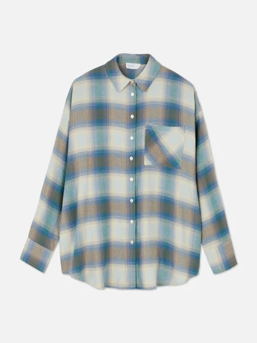 Boyfriend Fit Check Shirt