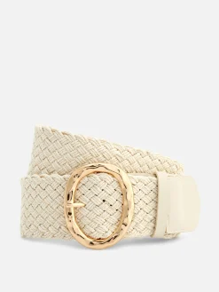 Braided Molten Buckle Belt