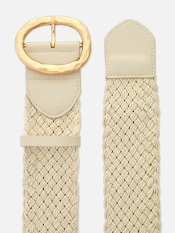 Braided Molten Buckle Belt