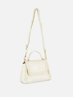 Braided Trim Crossbody Bag