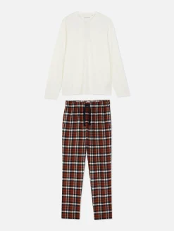 Brushed Long Pajamas