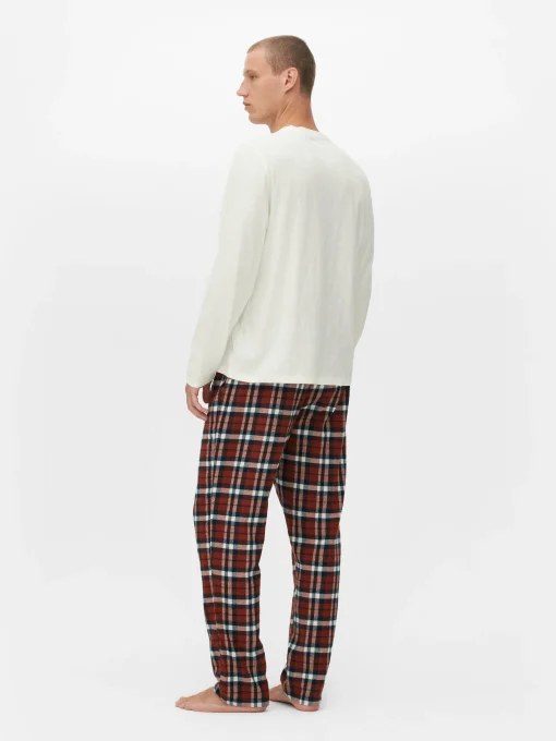 Brushed Long Pajamas