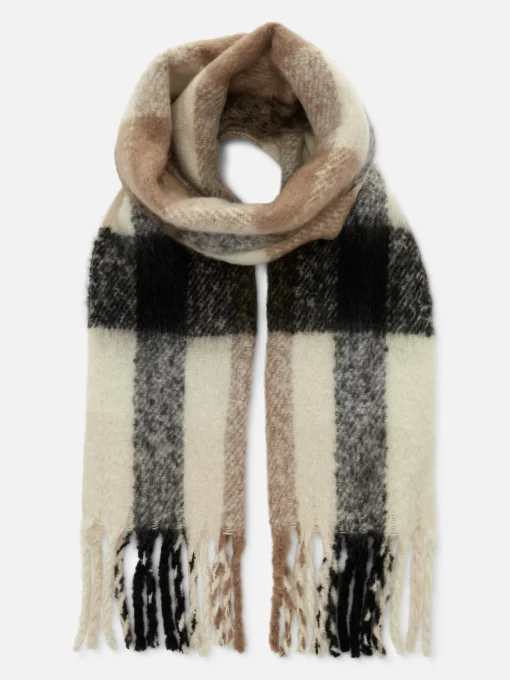 Brushed Tassel Scarf