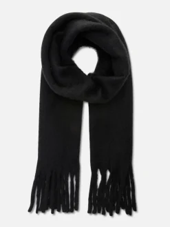 Brushed Tassel Scarf