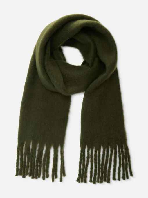 Brushed Tassel Scarf