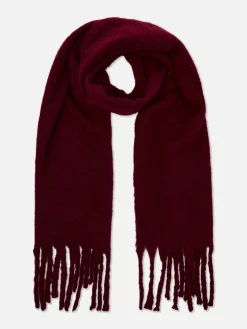Brushed Tassel Scarf