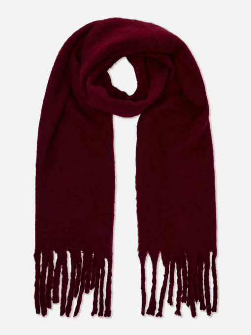 Brushed Tassel Scarf
